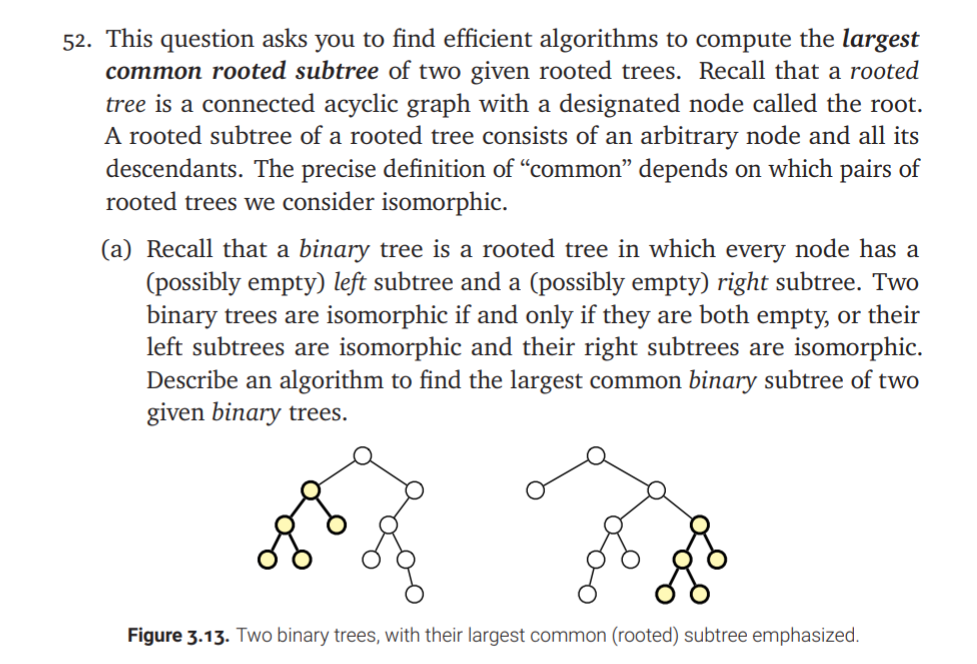 52. This question asks you to find efficient | Chegg.com