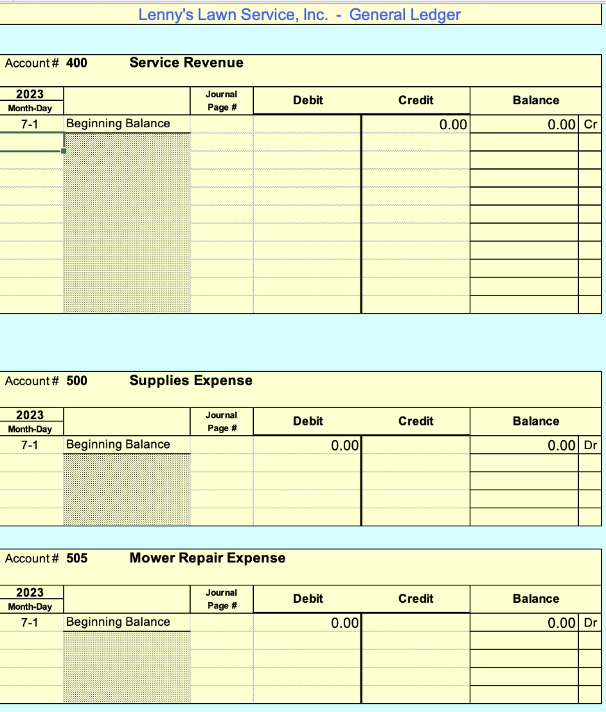 Solid Footing 15e Chapter 10 Accounting Cycle Project