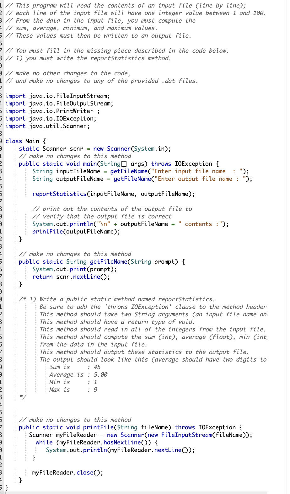 Solved Show me the steps to solve and full code to this | Chegg.com