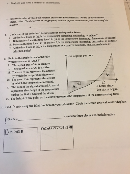 Solved 1 During A Summer Thunderstorm The Temperature Chegg