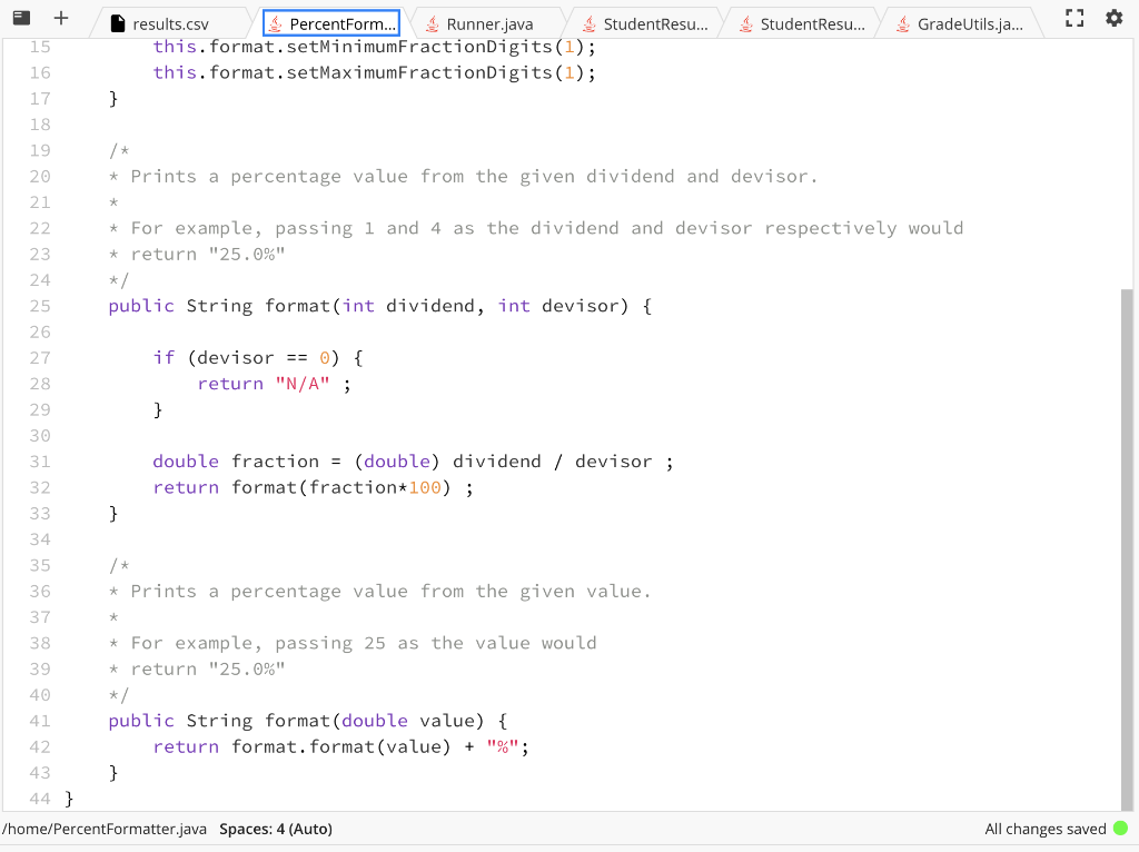 Solved Summarising Student Results exercise. I need | Chegg.com