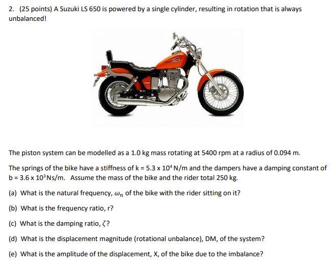 Solved Mechanical Vibrations Problem - Need Help With B, D, | Chegg.com