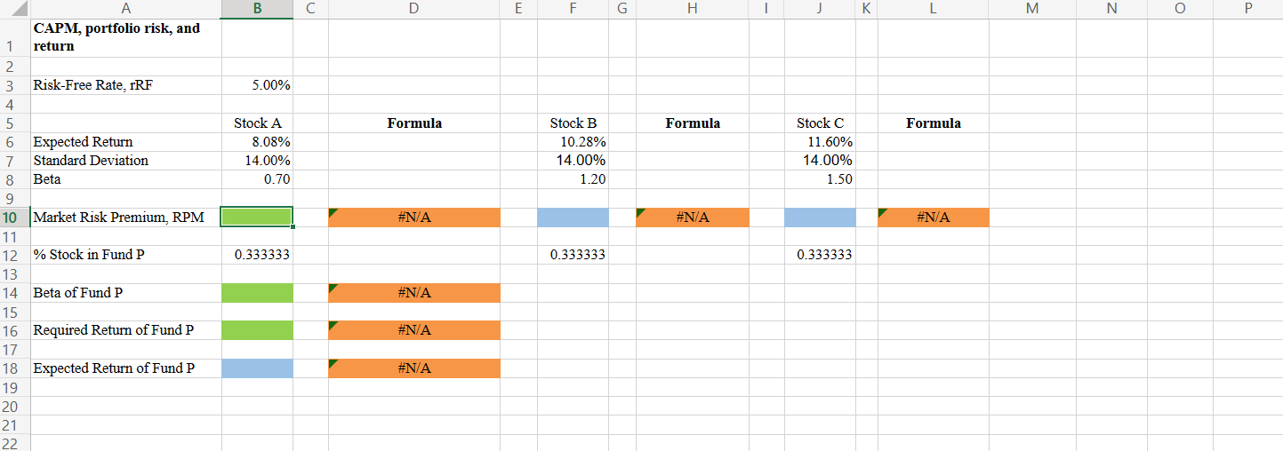 Solved a. What is the market risk premium ( rM−rRF) ? Round | Chegg.com