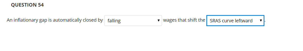 Solved QUESTION 53 Each of the events listed will shift | Chegg.com