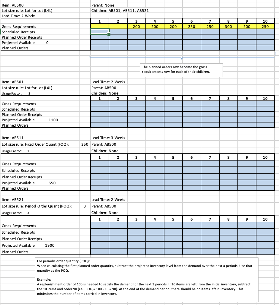 Complete the spreadsheets in the homework workbook by | Chegg.com