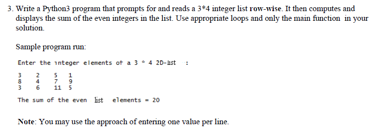 Solved write a python code, with clear indentation please so | Chegg.com