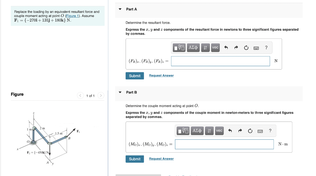 solved-replace-the-loading-by-an-equivalent-resultant-force-chegg