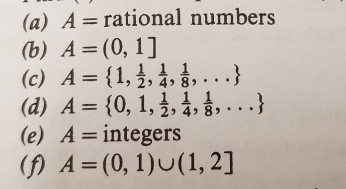 Solved Determine which sets are open or closed. What are the