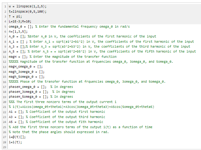 Solved Please find the variables in the code where there is | Chegg.com