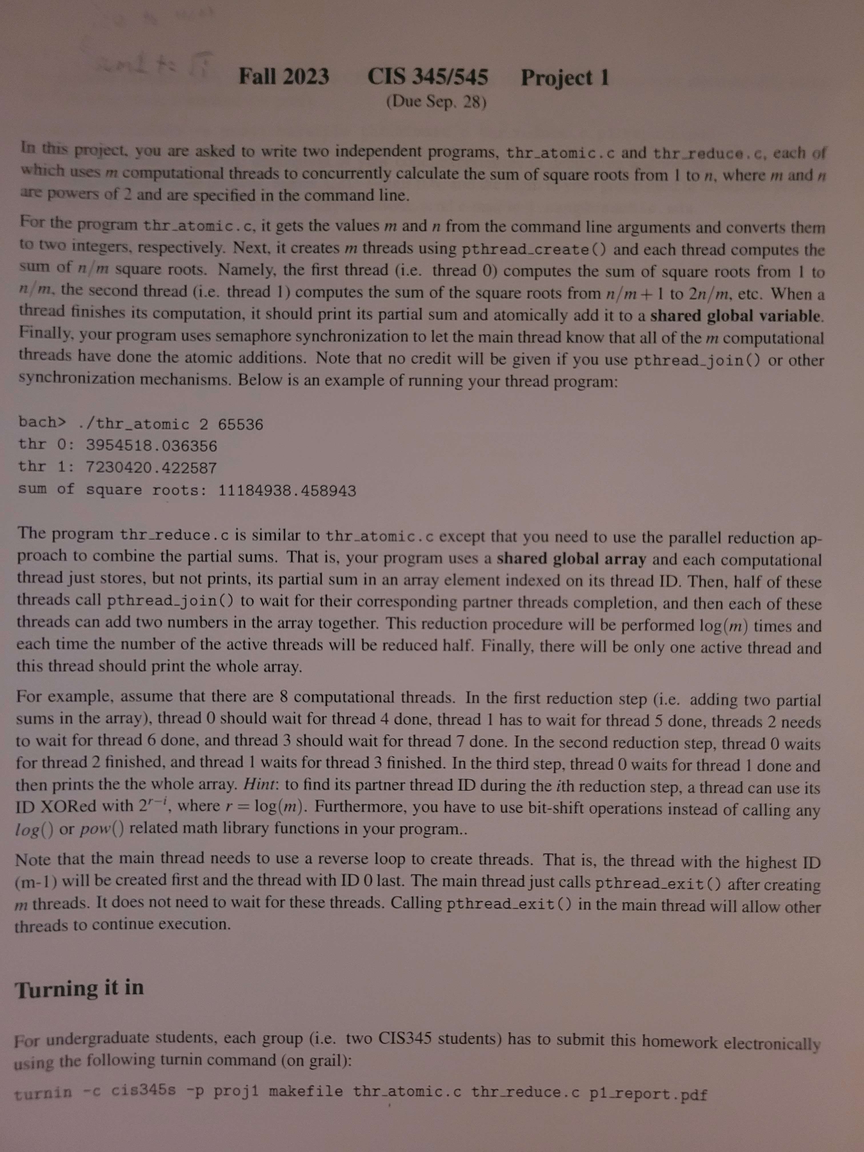 in-this-project-you-are-asked-to-write-two-chegg