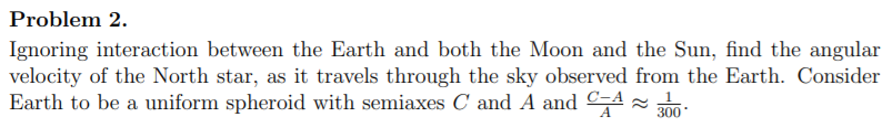 Solved Problem 2. Ignoring interaction between the Earth and | Chegg.com
