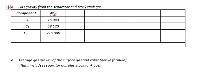 2 Use The Results Of A Two Stage Separator For A Chegg Com