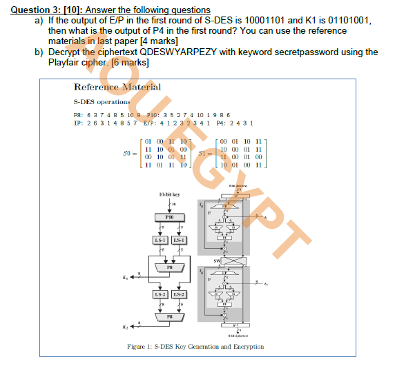 DES テキスト ANSWER keywords