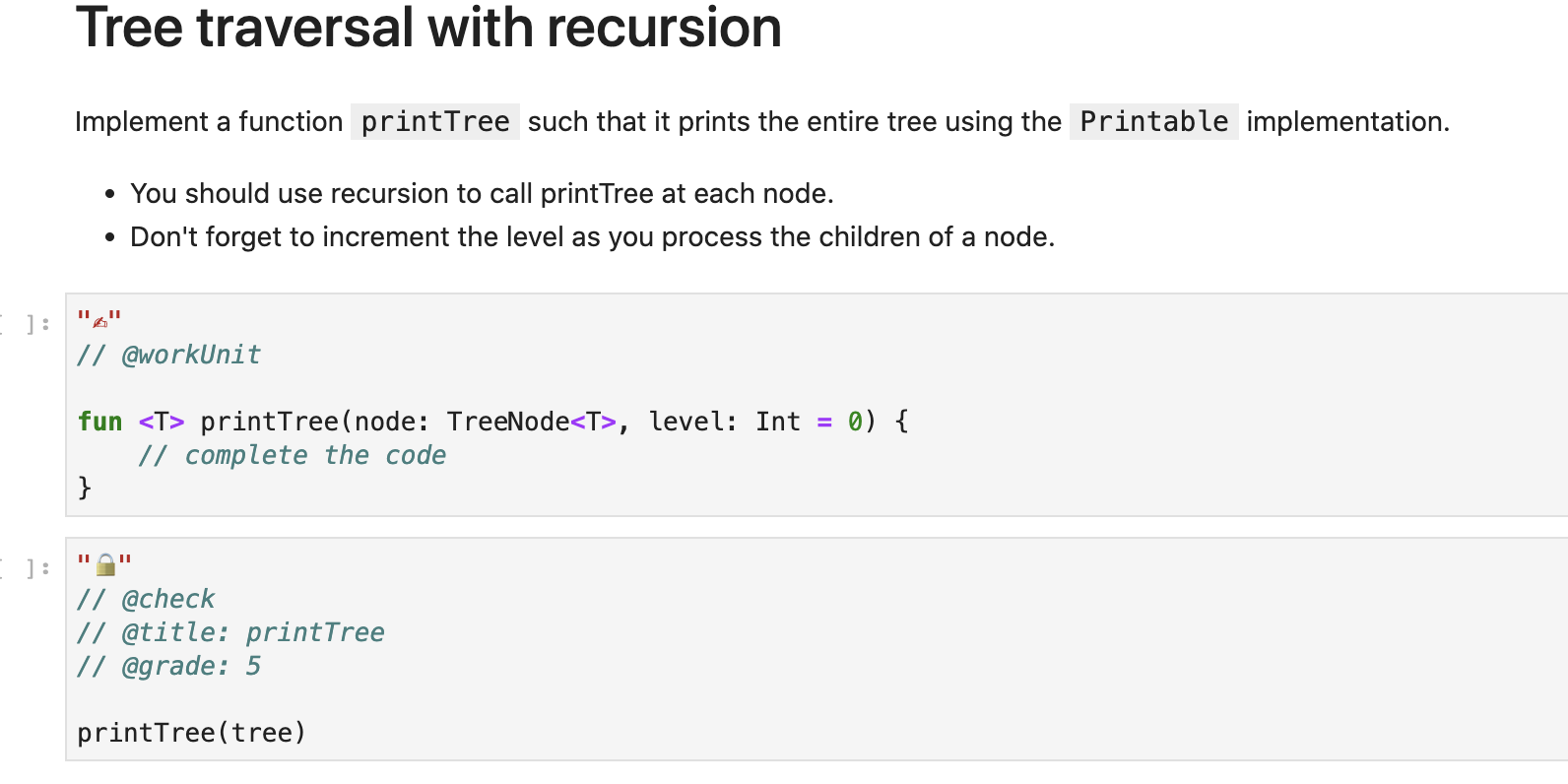 Solved Implement a function such that it prints the entire | Chegg.com