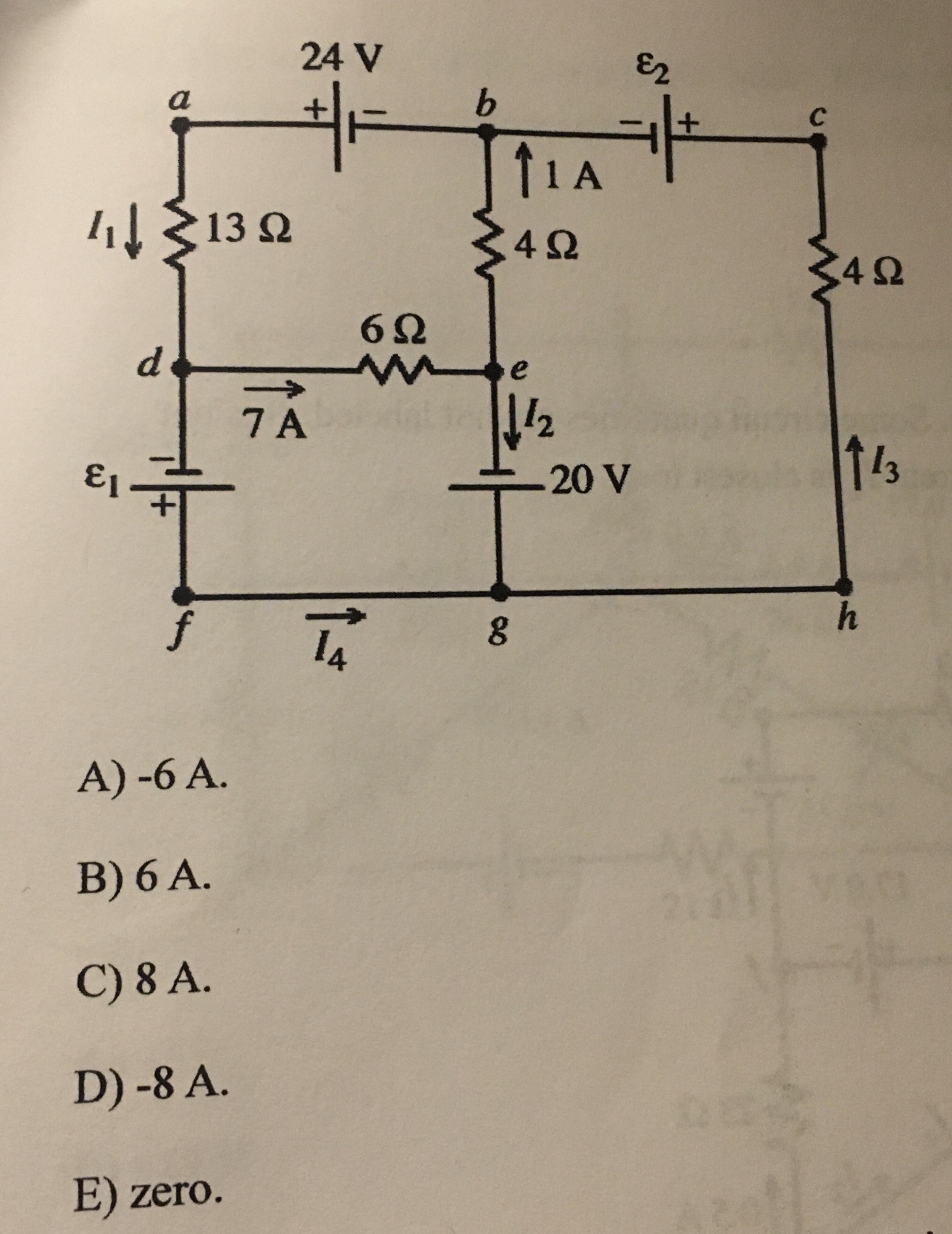 Solved 7) A Multiloop Circuit Is Shown In The Figure. It Is | Chegg.com