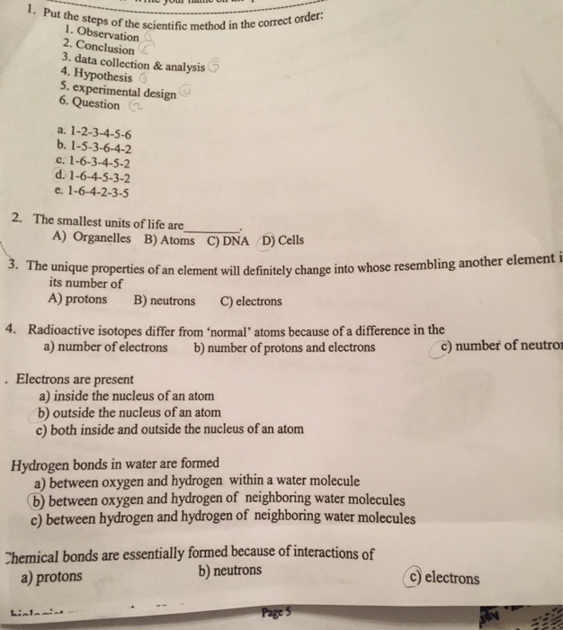 solved-1-put-the-steps-of-the-scientific-method-in-1-chegg