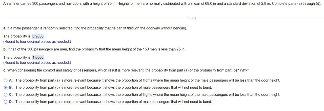 Solved Looking At The Answers For Part A And B What The | Chegg.com