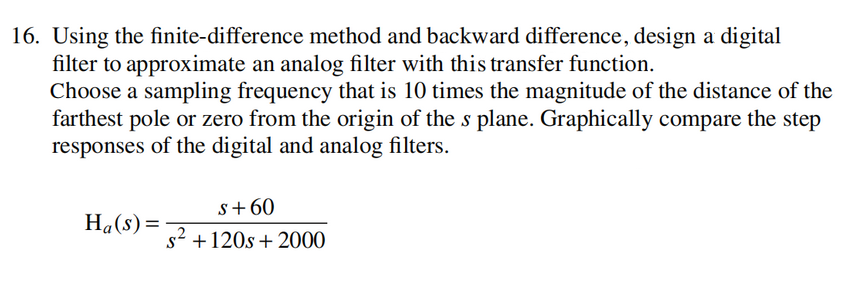 16. Using the finite-difference method and backward | Chegg.com