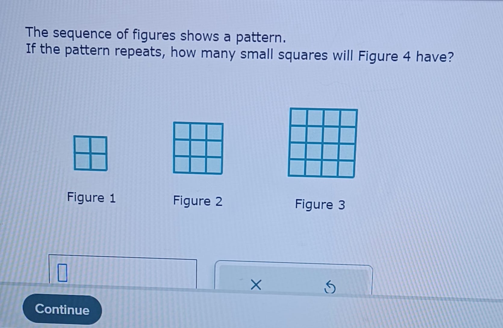 Solved The sequence of figures shows a pattern. If the | Chegg.com
