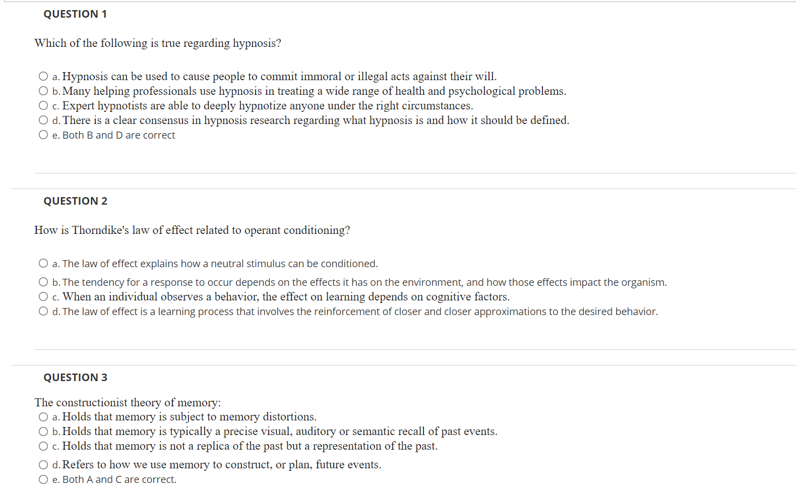 Solved Question 1 Which Of The Following Is True Regarding | Chegg.com