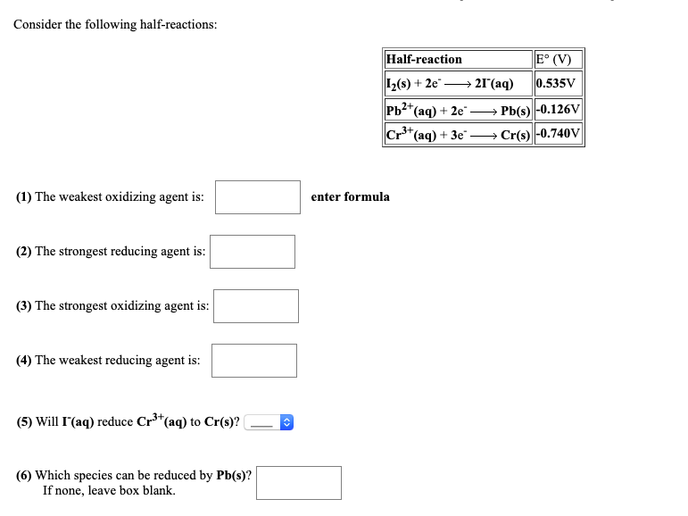 Solved A standard galvanic cell is constructed in which a