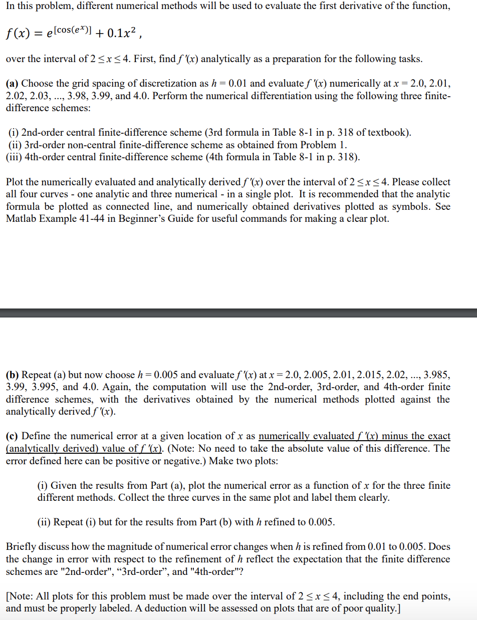 Solved Please help with this problem, there are multiple | Chegg.com