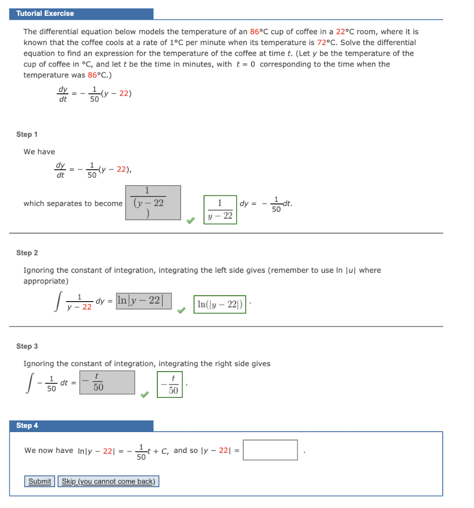 Solved Fill in the answer for step 4. (This is my third time | Chegg.com