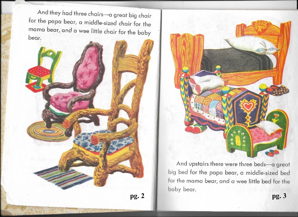 Goldilocks And The Three Bears Chairs