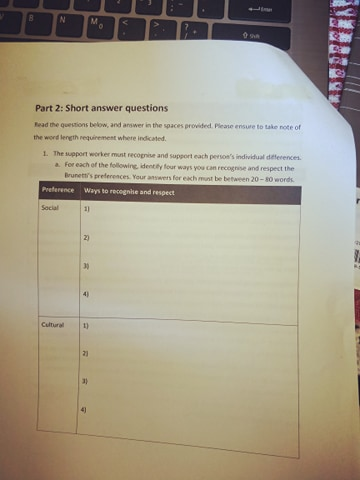 Part 1: Case Study Scenario To complete this | Chegg.com