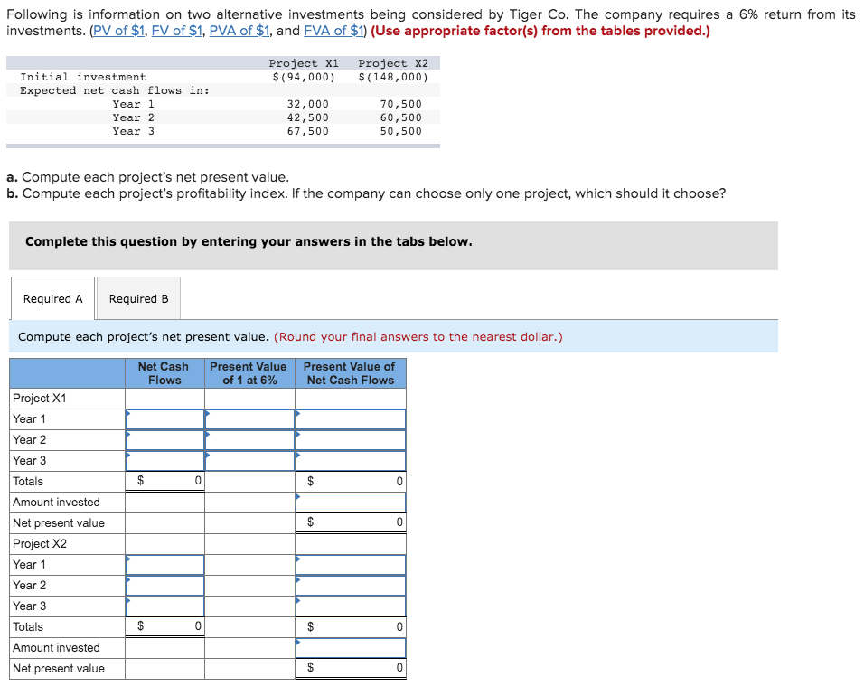 Solved Following is information on two alternative Chegg com