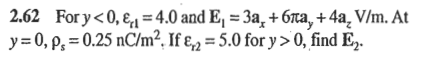 Solved 2.62 For y