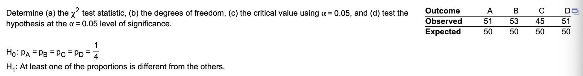 Solved A The Test Statistic Is B The Degrees Of Freedom Chegg