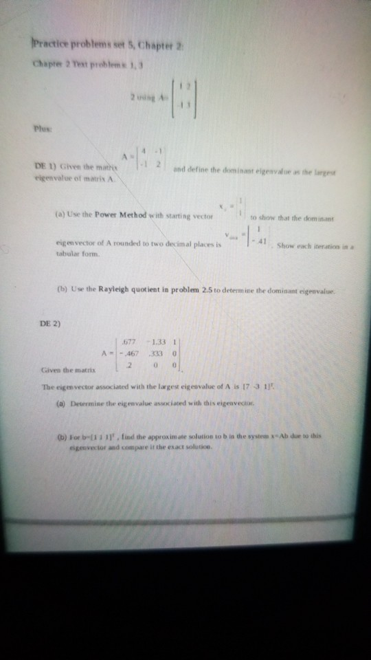 Practice problems set 5, Chapter 2 Chapre 2 Text | Chegg.com
