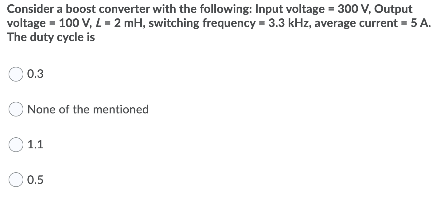 Solved What Type Of Switch Suits An Industrial Motor Drive Chegg