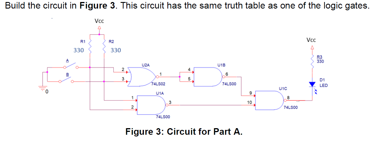 Solved Build the circuit in Figure 3. This circuit has the | Chegg.com