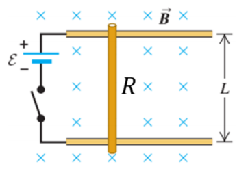 Solved Two parallel metal rods, lying horizontally and | Chegg.com