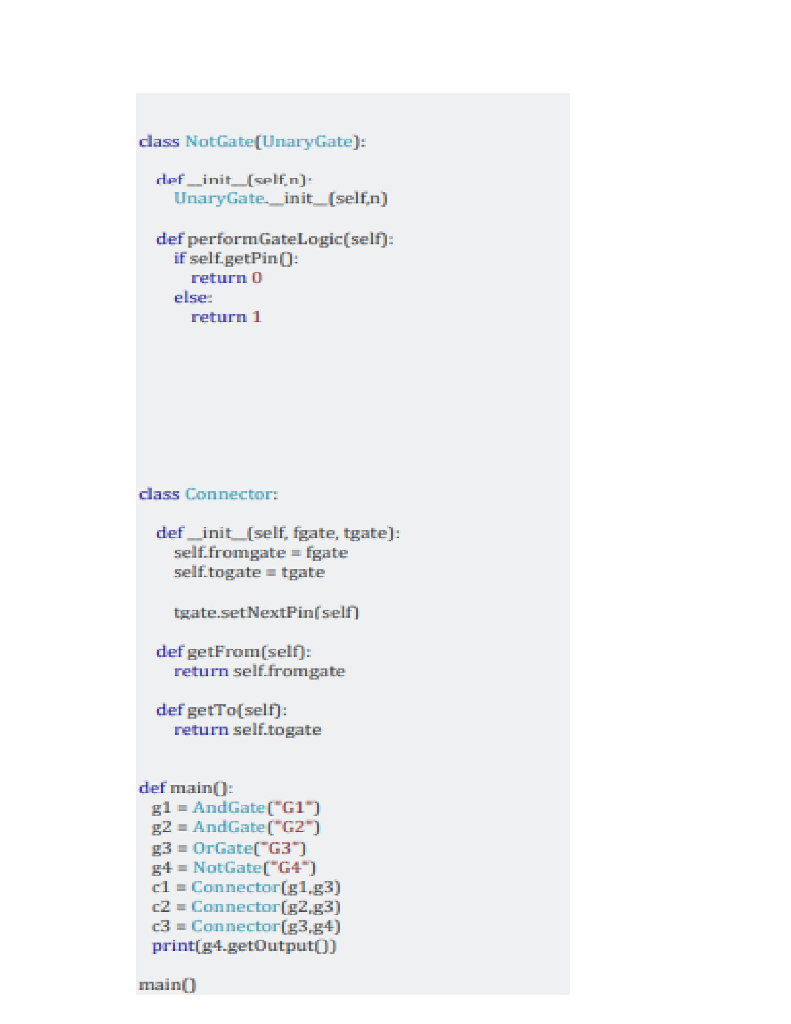 Solved Below is Python code for logic gates. It is written