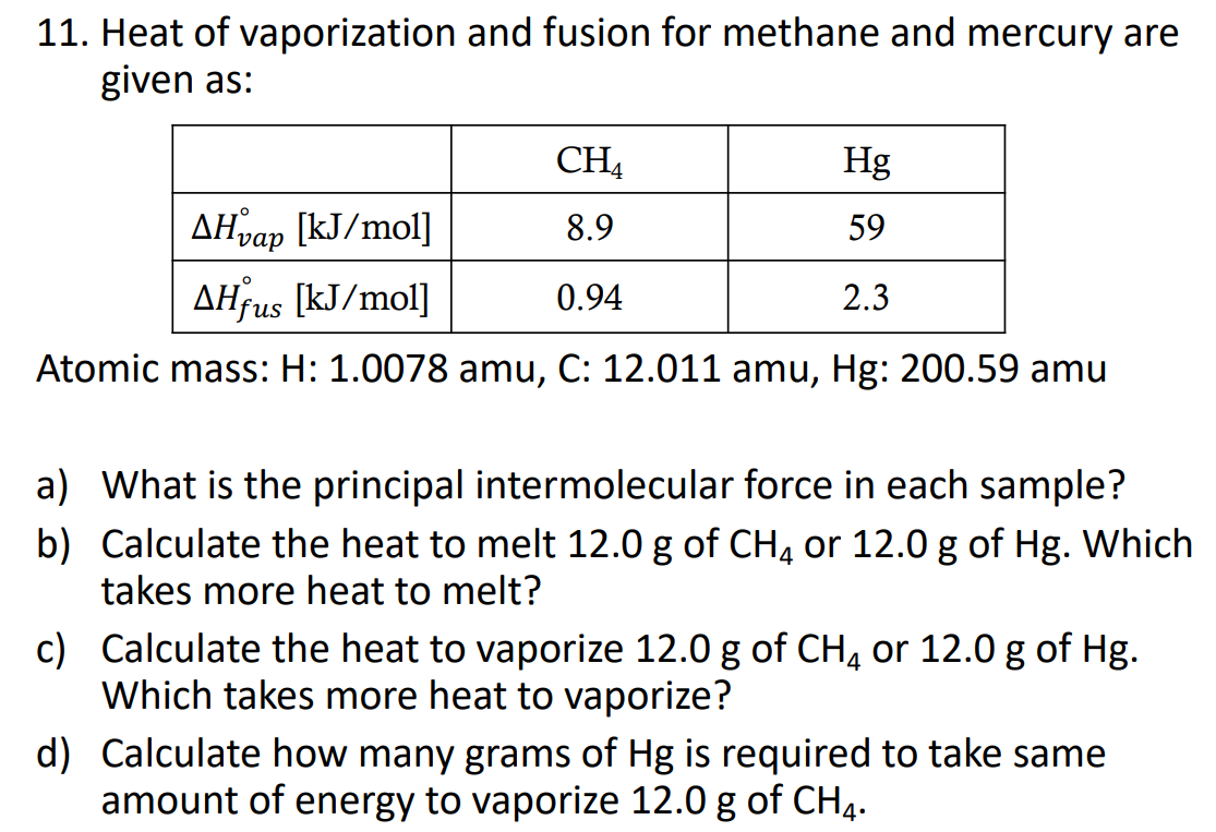 solved-11-heat-of-vaporization-and-fusion-for-methane-and-chegg