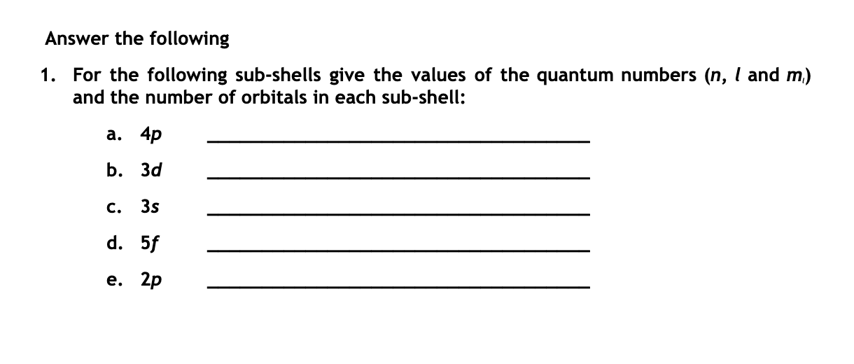 Solved Please Help Solve The Question For The Following Chegg Com