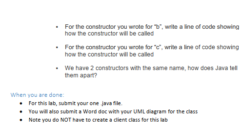 Solved CSC220 Programming Java Lab - Chapter 6 Please Read | Chegg.com