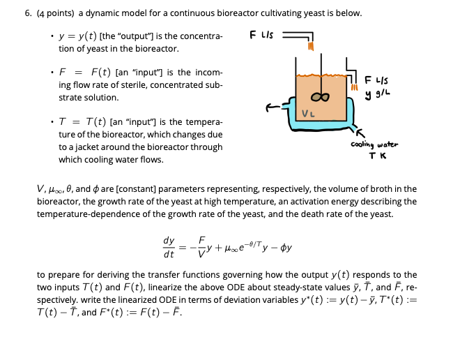 Solved 6. (4 points) a dynamic model for a continuous | Chegg.com