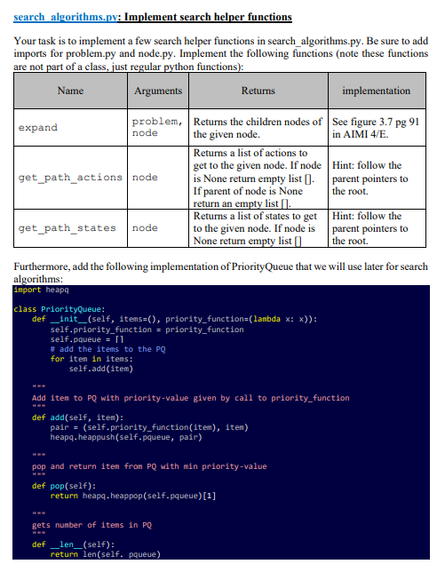 Solved problem.py: Implement Problem Class Your task is to | Chegg.com