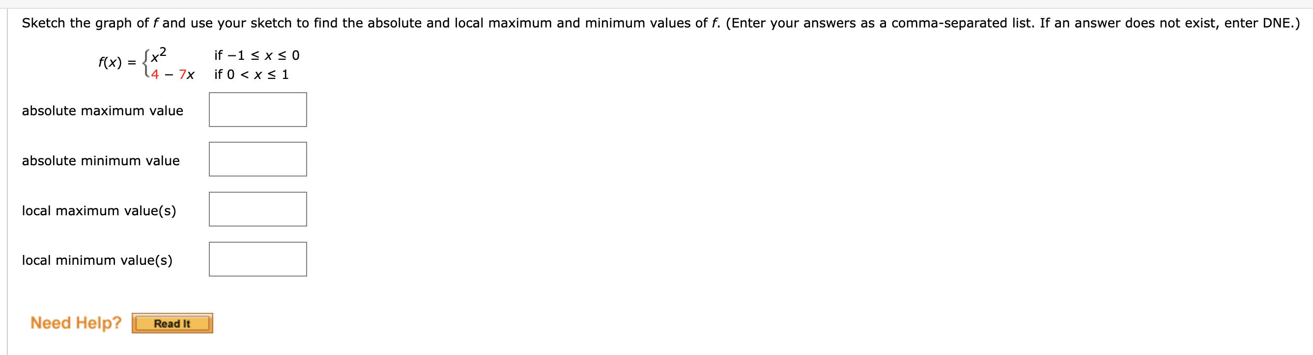Solved \\[ f(x)=\\left\\{\\begin{array}{ll} x^{2} & \\text { | Chegg.com