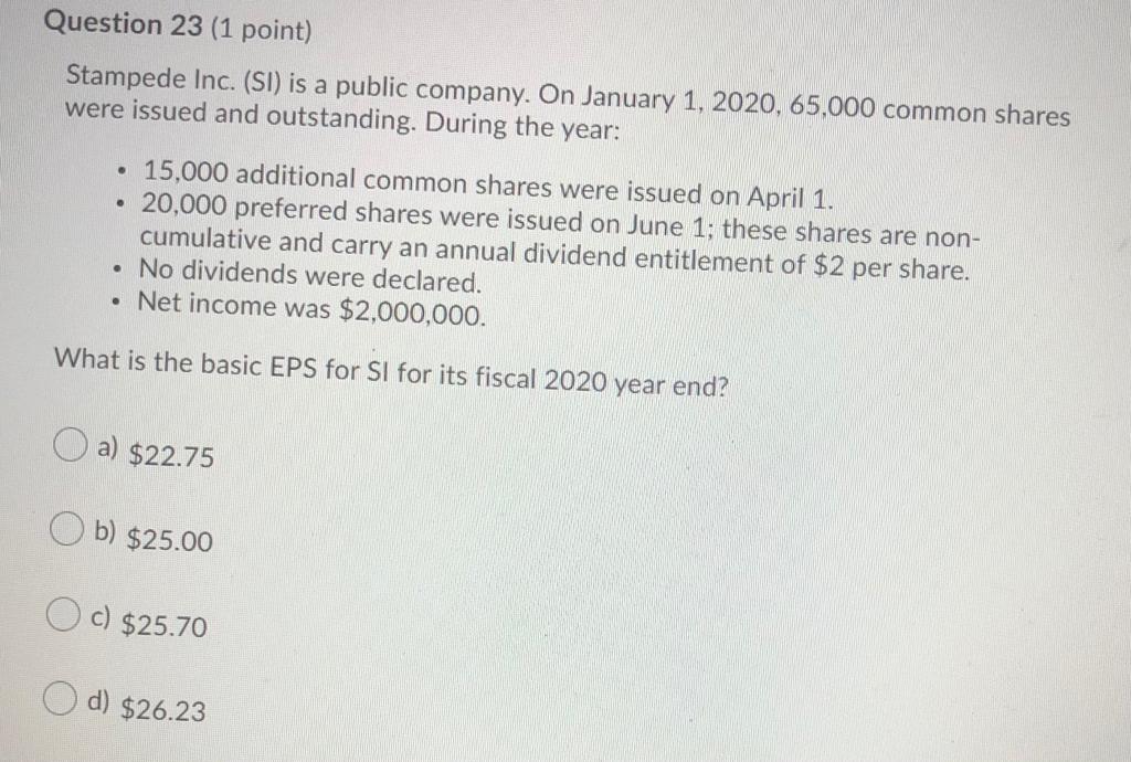 solved-question-23-1-point-stampede-inc-si-is-a-public-chegg