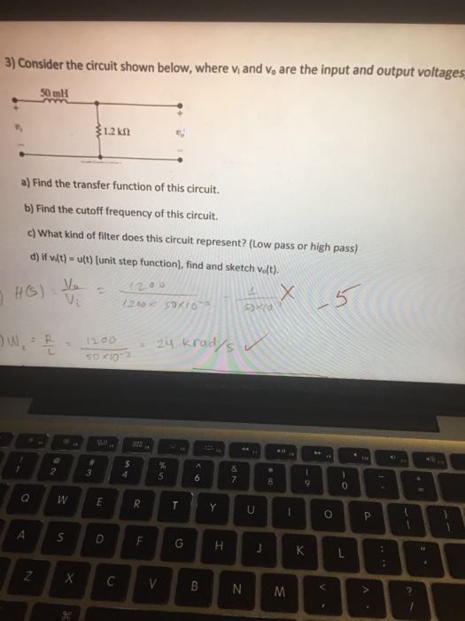 Solved Consider the circuit shown below, where v_i and v_o | Chegg.com