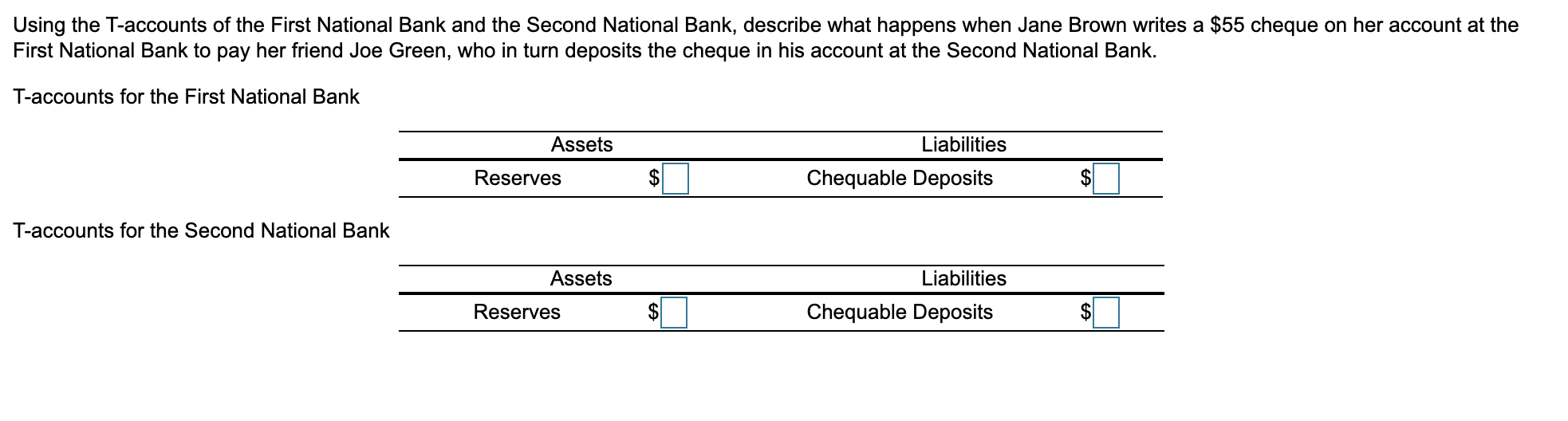 solved-using-the-t-accounts-of-the-first-national-bank-and-chegg