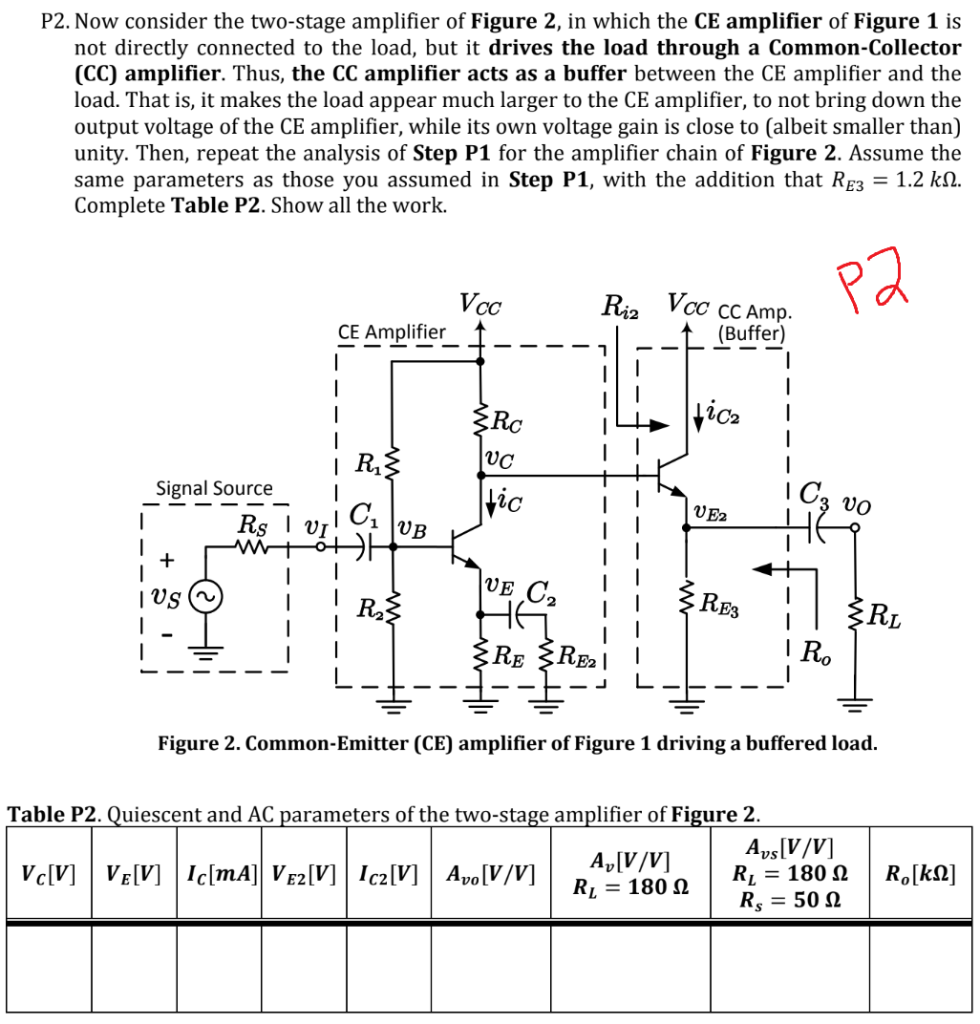 2 stage amplifier analysis of poems