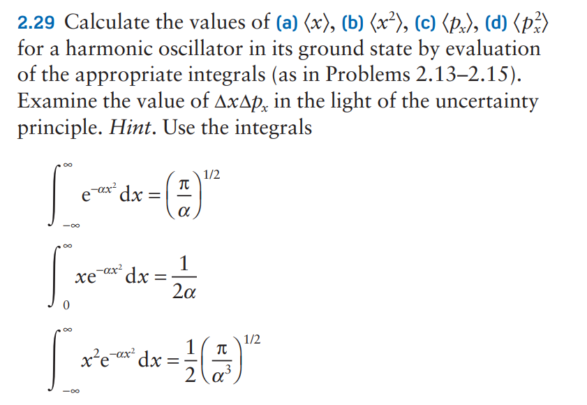 2.29 ﻿Calculate the values of | Chegg.com