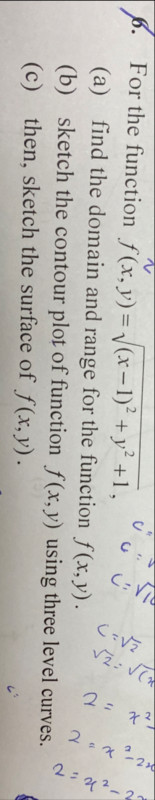 what is the range of the function y x 2 1