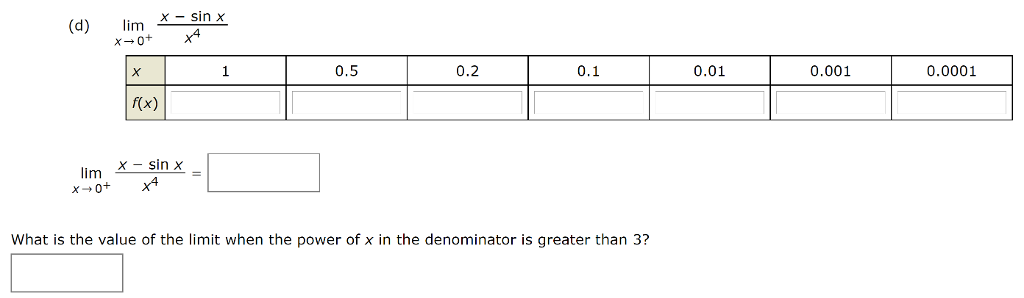 Solved Use A Graphing Utility To Complete The Table For Each 7763